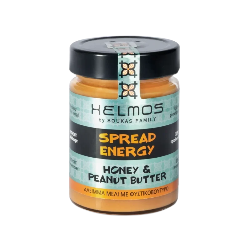 Μελι Με Φυστικοβουτυρο 420gr Χελμος